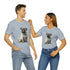 Loving Pug in Watercolor - Short Sleeve Tee